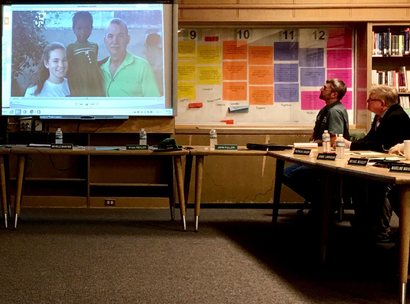 Father, daughter tell Marcellus Board of Education about medical mission trip to Haiti